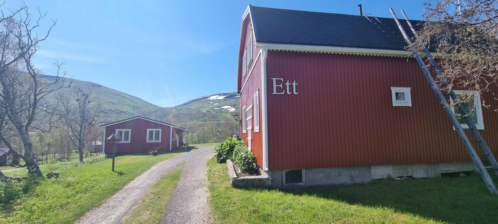 Micke O Ritas Stuga Björkliden Buitenkant foto